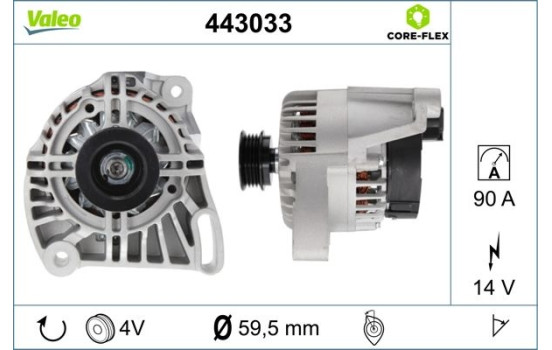 Dynamo 443033 Valeo