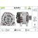 Dynamo / Alternateur 437472 Valeo, Vignette 4
