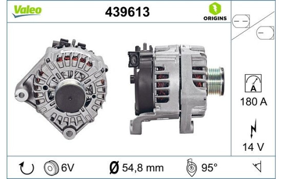 Dynamo / Alternateur 439613 Valeo, Image 4