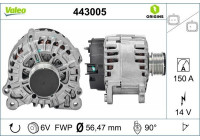 Dynamo / Alternateur 443005 Valeo