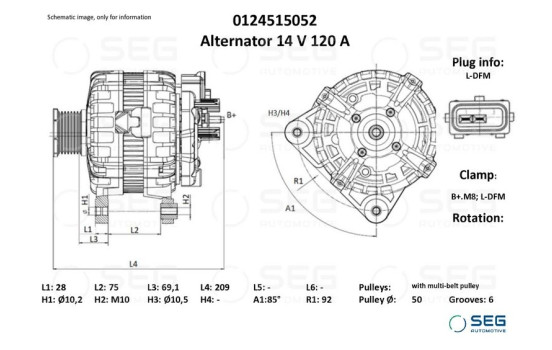 Dynamo BMW 120A, Image 6