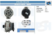 Dynamo BMW 140A 215.530.145.210 Bosch