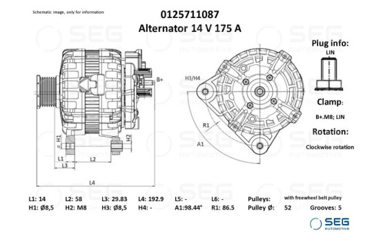 Dynamo Mercedes 175A, Image 6