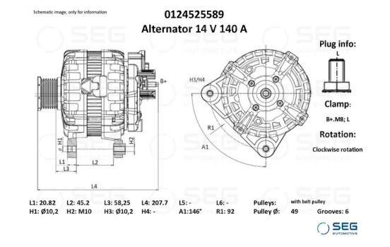 Dynamo Opel 140A, Image 2