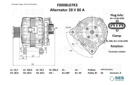 Dynamo Volvo 80A, Image 6