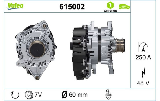 générateur de démarrage 615002 Valeo