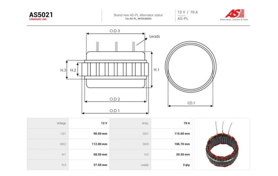 Stator, générateur, Image 2