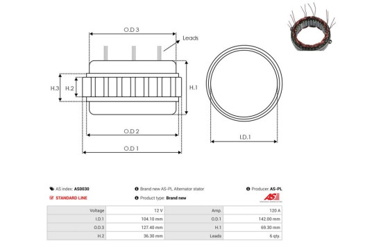 Stator, générateur, Image 2