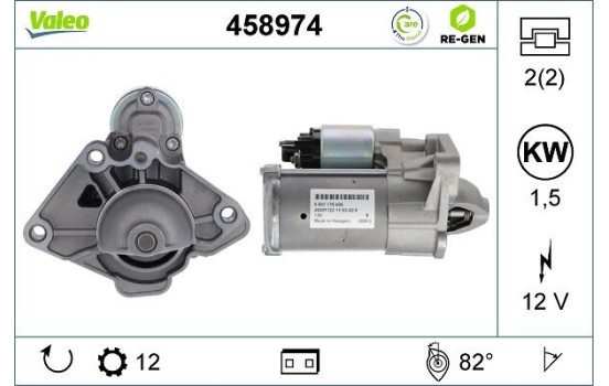 DEM-REGEN-RNLT MÉGANE IV 458974 Valeo, Image 5