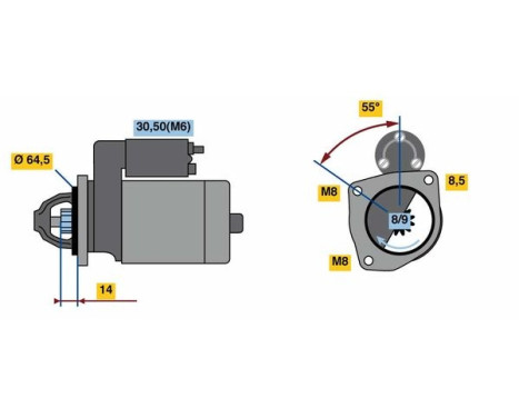Démarreur 2365 Bosch