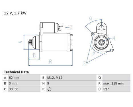 Démarreur 2425 Bosch