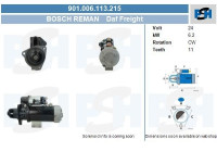Démarreur 901.006.113.215 Bosch
