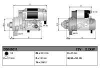 Démarreur DSN3011 Denso