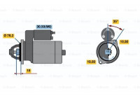 Démarreur DW(L)12V1,4KW Bosch