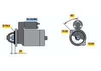 Démarreur DW(R)12V1,7KW Bosch