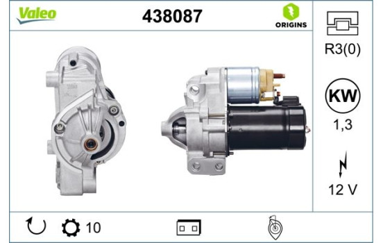 Démarreur NEW ORIGINAL PART 438087 Valeo, Image 4