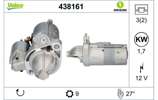 Démarreur NEW ORIGINAL PART 438161 Valeo, Image 4