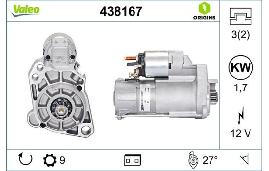 Démarreur NEW ORIGINAL PART 438167 Valeo, Image 4
