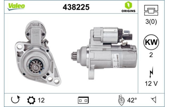 Démarreur NEW ORIGINAL PART 438225 Valeo, Image 3