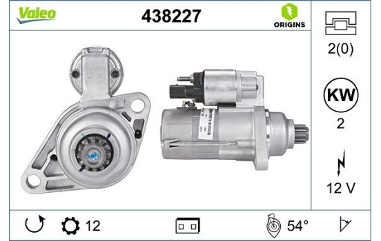 Démarreur NEW ORIGINAL PART 438227 Valeo, Image 4