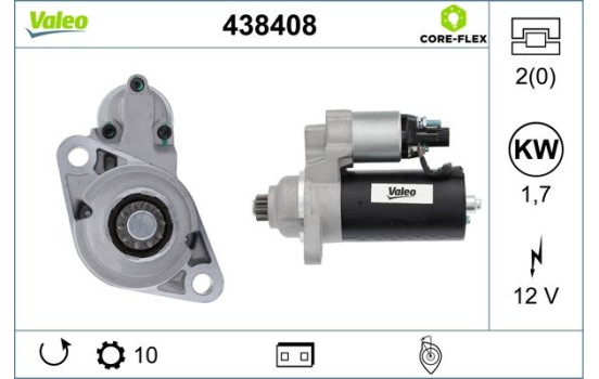 Démarreur PIÈCE NEUVE 438408 Valeo