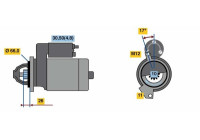 Démarreur S78-M12V(R) Bosch