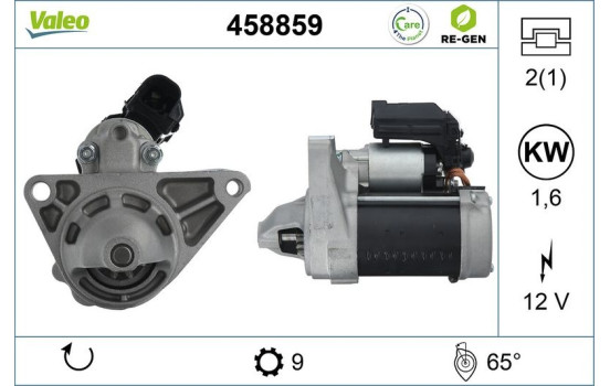 Démarreur VALEO RE-GEN REMANUFACTURED 458859, Image 5