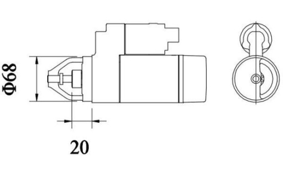 Starter Hatz 1.2 kw, Image 3