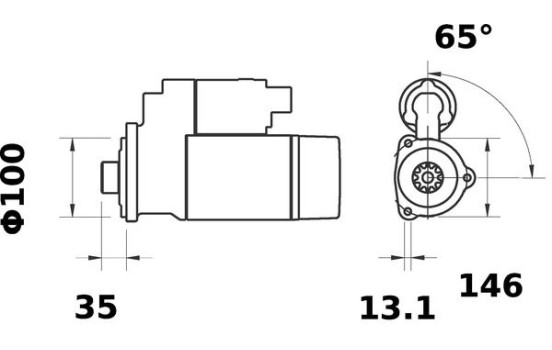 Starter VTZ (VLADIMIRSKY TRACTORS) 4.0 kW, Image 3