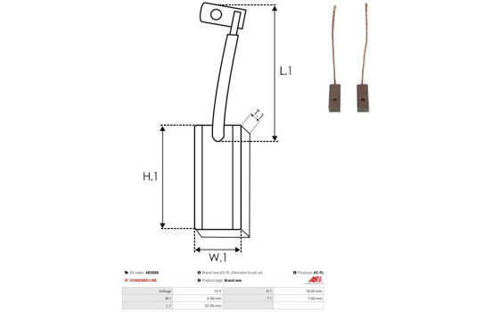 Brosse à charbon, dynamo, Image 2