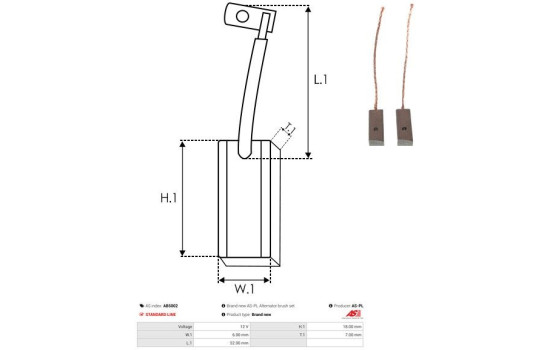 Brosse à charbon, dynamo, Image 2