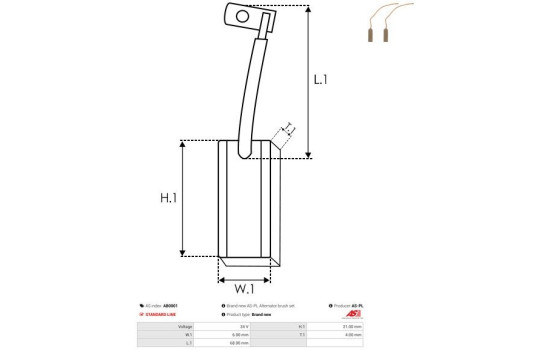 Brosse à charbon, dynamo, Image 2