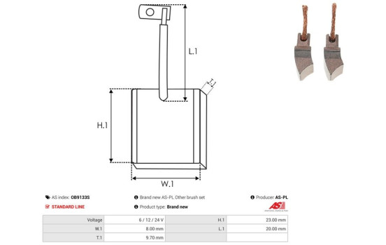 Brosse à charbon, dynamo, Image 2