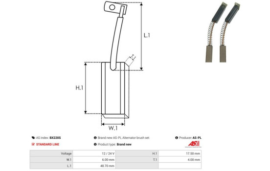 Brosse à charbon, dynamo, Image 2