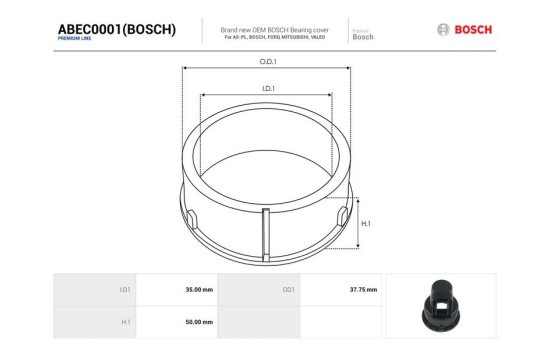 Capot de protection, alternateur/dynamo, Image 2