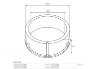 Capot de protection, alternateur/dynamo