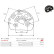Capot de protection, alternateur/dynamo, Vignette 2