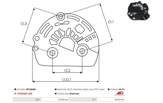 Capot de protection, alternateur/dynamo, Image 2