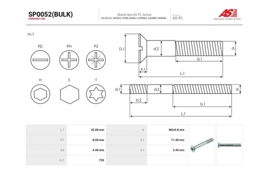 Kit de réparation, alternateur, Image 3