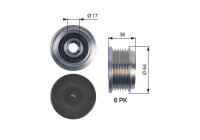 Poulie roue libre, alternateur DriveAlign® OAP7131 Gates