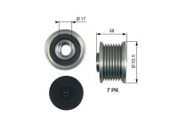 Poulie roue libre, alternateur DriveAlign® OAP7190 Gates