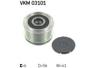 Poulie roue libre, alternateur VKM 03101 SKF