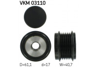 Poulie roue libre, alternateur VKM 03110 SKF