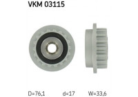 Poulie roue libre, alternateur VKM 03115 SKF