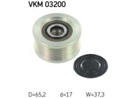 Poulie roue libre, alternateur VKM 03200 SKF