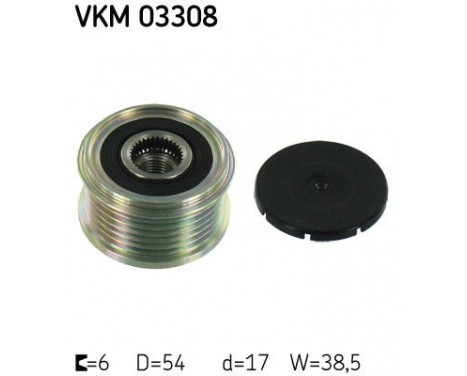 Poulie roue libre, alternateur VKM 03308 SKF