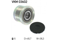 Poulie roue libre, alternateur VKM 03602 SKF