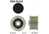 Poulie roue libre, alternateur VKM 06403 SKF