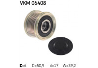 Poulie roue libre, alternateur VKM 06408 SKF