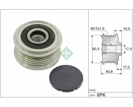 Roue libre dynamo 535 0374 10 Ina